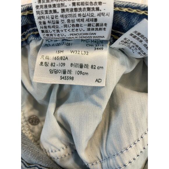 LEVI’S BOLD CURVE LOW RISE SKINNY Jeans Light Blue Sz. 15 W32x L32 - Women’s - Picture 8 of 10